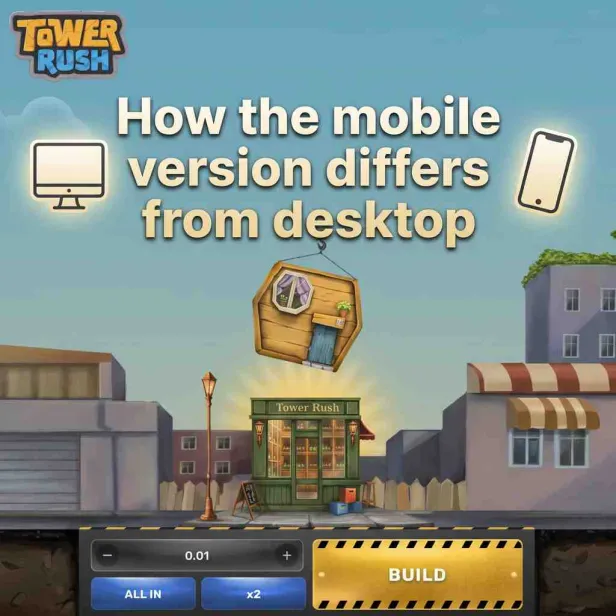 Vergleich von mobiler Version und Desktop