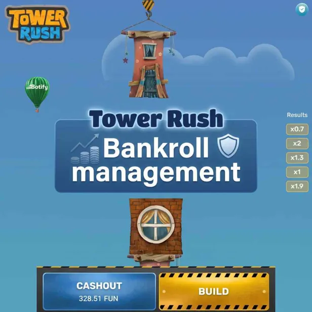 Bankroll-Management beim Tower Rush spielen