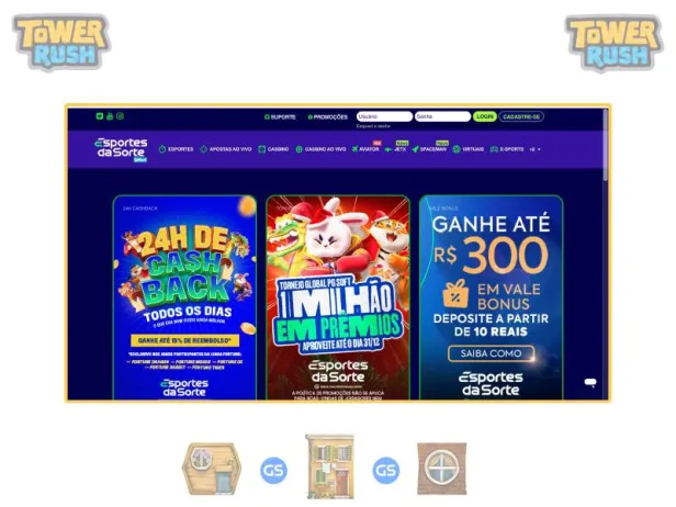 Boni und Promotionen für Tower Rush-Spieler im Esportes Casino