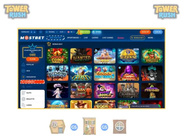 Wie man den Spielautomaten Tower Rush bei Mostbet spielt