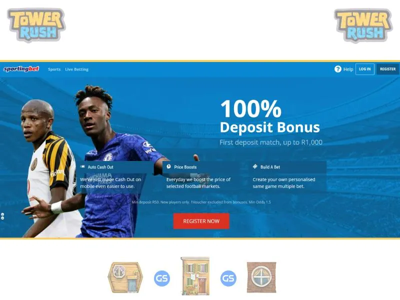 Boni und Promotionen für Tower Rush-Spieler im SportingBet Casino