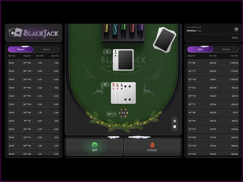 Las reglas por las que un crupier juega al BlackJack