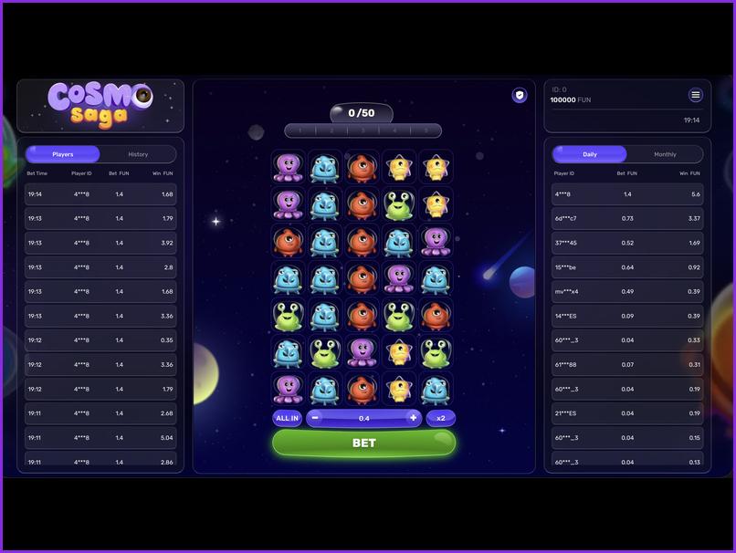 Idea argumental y significado general del juego Cosmo Saga