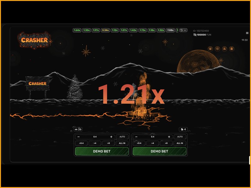 Idea y concepto de la historia del juego Crasher