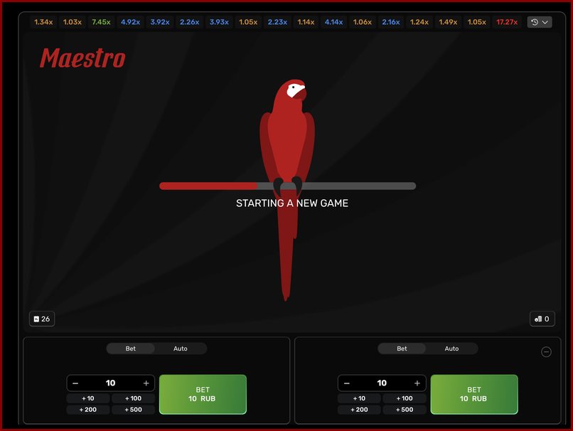 Restricciones de apuestas y ganancias en Maestro
