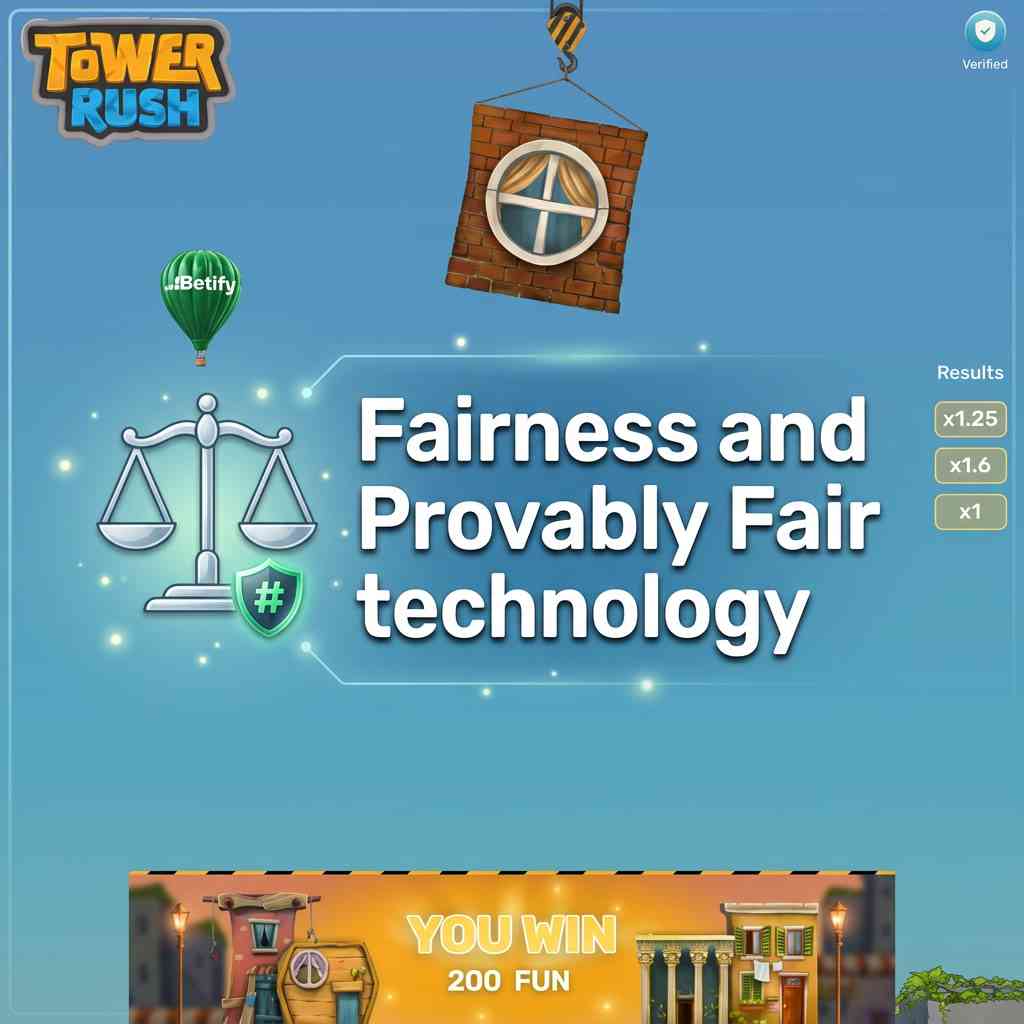 Лицензирование честность и Provably Fair Tower Rush