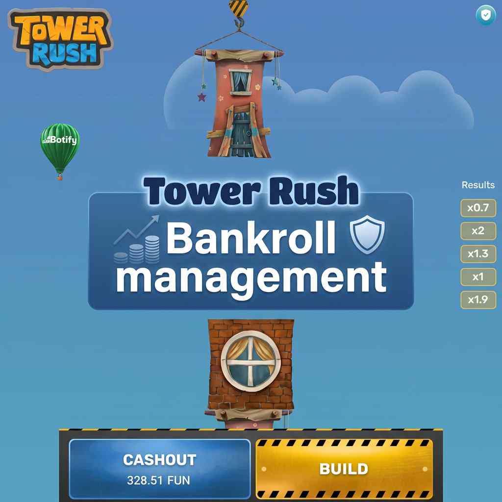 Bankroll management when playing Tower Rush