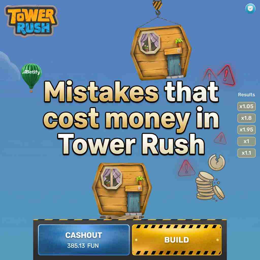 Common mistakes when playing Tower Rush