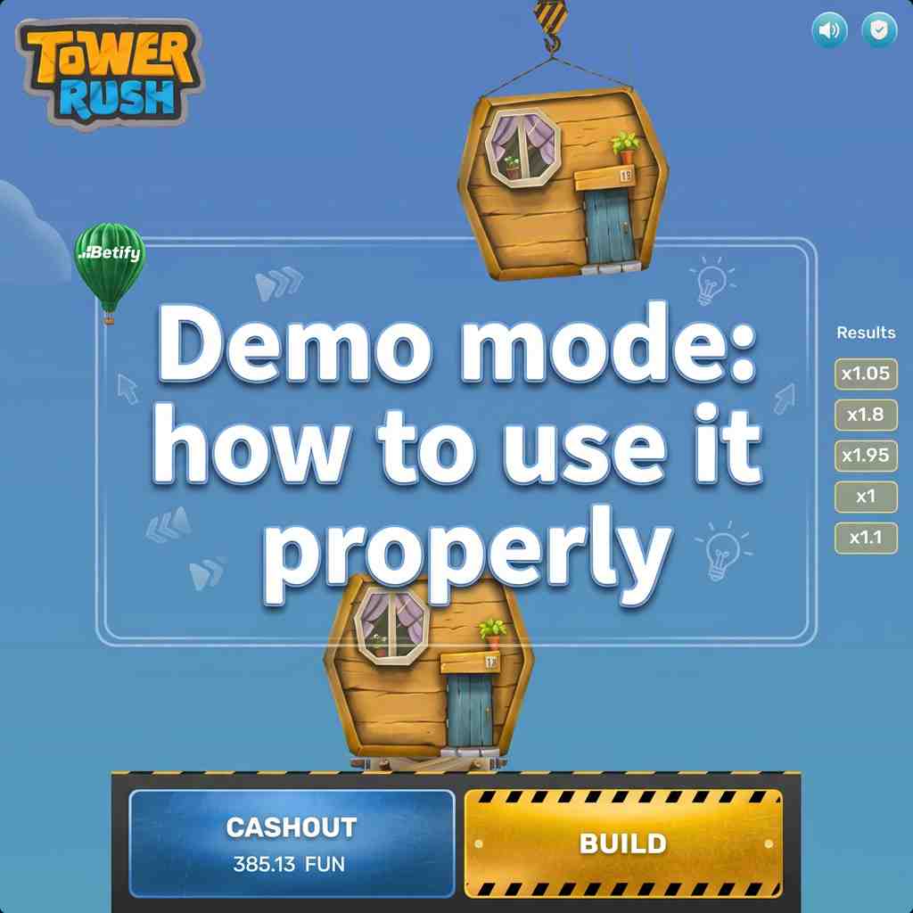 Demo mode for testing Tower Rush strategies